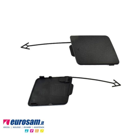 Tappo destro su paraurti anteriore Man Tgx Euro 6 Nero