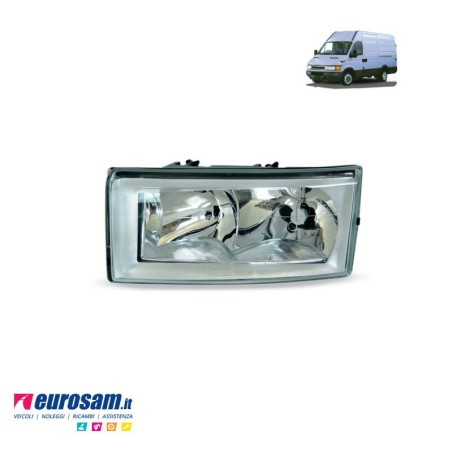 proiettore faro sx eletrico iveco daily s2000