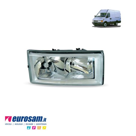 Proiettore Faro Dx Eletrico Iveco Daily S2000