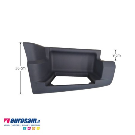Pedana Salita Lato Destro (DX) per DAF LF55 | Materiale SMC | Grigio Verniciato