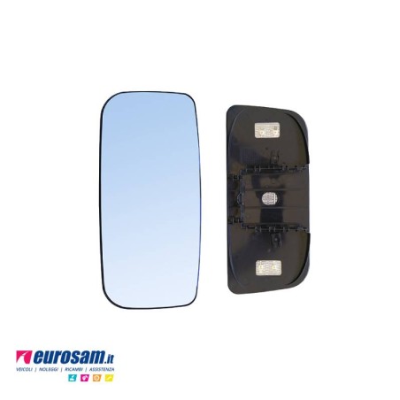 Vetro Specchio Retrovisore Riscaldato 24V per Volvo FH II e FM II | 435x200 mm