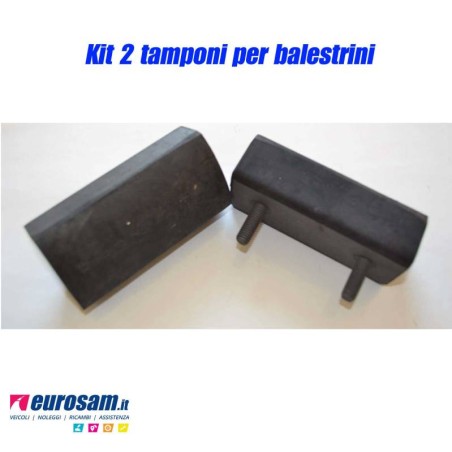 Tassello in gomma supporto balestrino Iveco dal 35nc al 79f10 dal Daily 30.8 al 49.12