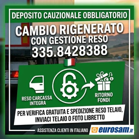 Cambio revisionato 6 marce PF6 Opel Vivaro II Renault Trafic II Nissan Primastar 2.0 DCI