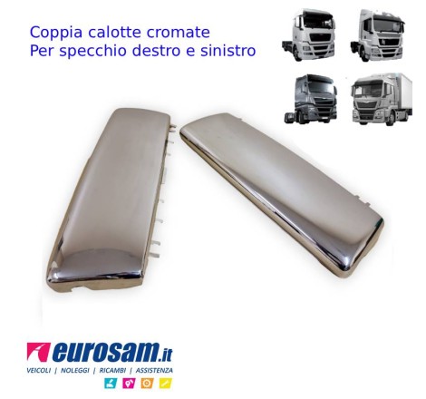 Coppia Calotte Specchio...