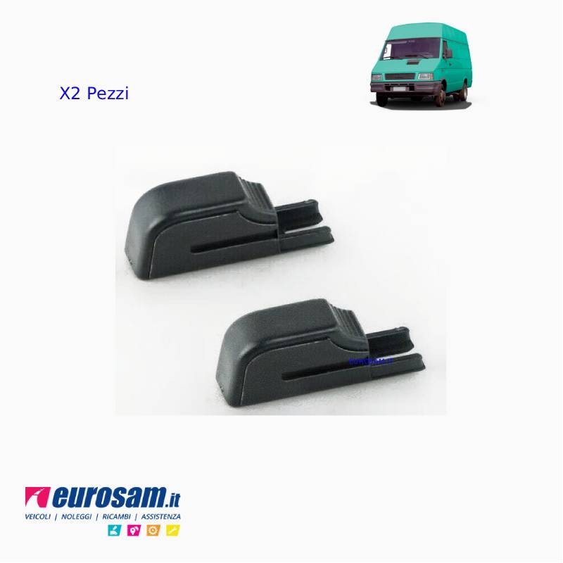 Coppia Pomelli Chiusura Porta Iveco Daily II 1989-1999 | 2 Pezzi DX/SX | Kit Bottoni Blocco
