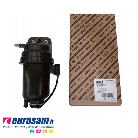 Supporto Filtro Carburante ORIGINALE Iveco Daily Serie C / S | Euro 4 - Euro 5 | Completo di Filtro e Cavo Elettrico