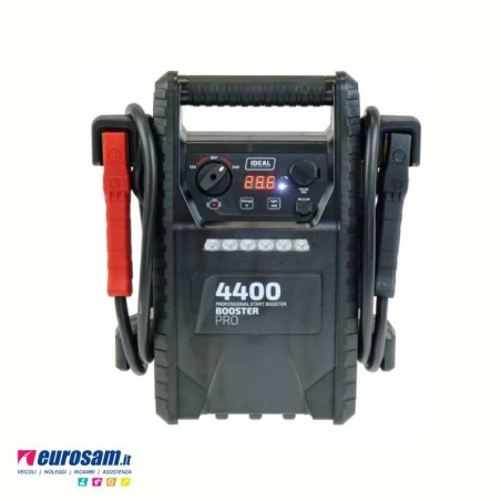 Professional Jump Starter IDEAL 12V/24V | 4400A Peak | Heavy Duty Truck Booster