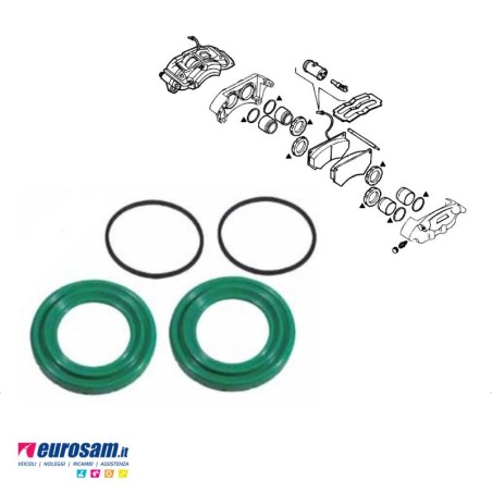 Kit Gommini Pinza Freno Iveco Eurocargo 95E15 95E21 | Eurofire 95E18W