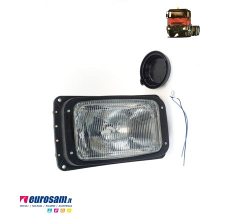 Fanale Anteriore Sinistro Iveco Eurotrakker | Telaio K | Lampada H4 | 504032814