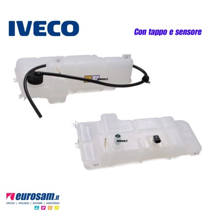 Vaschetta Acqua Radiatore Originale Iveco Daily 2000-2006 con Tappo e Sensore