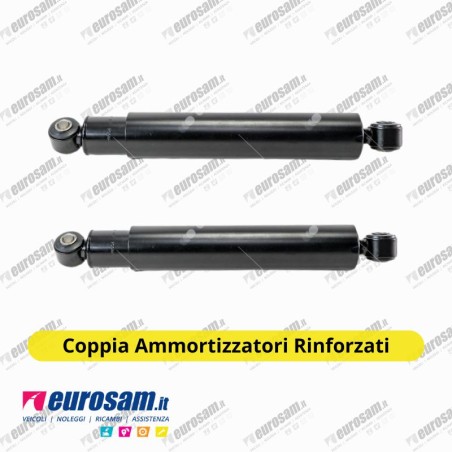 Coppia Ammortizzatori Rinforzati | Eurocargo Kipper (Ant) & New Daily 4x4 40-10 (Post) | Heavy Duty