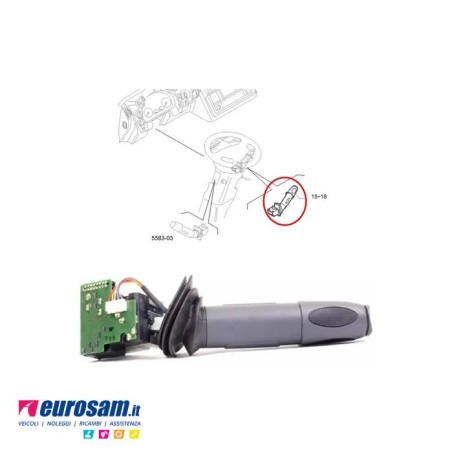 Devioguida destro comando marce Iveco Eurocargo Tector Originale Iveco - Cod. 5801781390