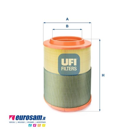 Filtro Aria UFI Filters per...