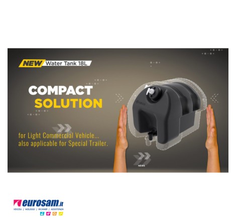 Tanica acqua lavamani compatta per Iveco Daily Fiat ducato Nissan Isuzu 601040400