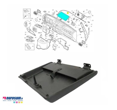 Sportello Superiore Cruscotto Iveco New Daily 1996-1999 | Vano Port...