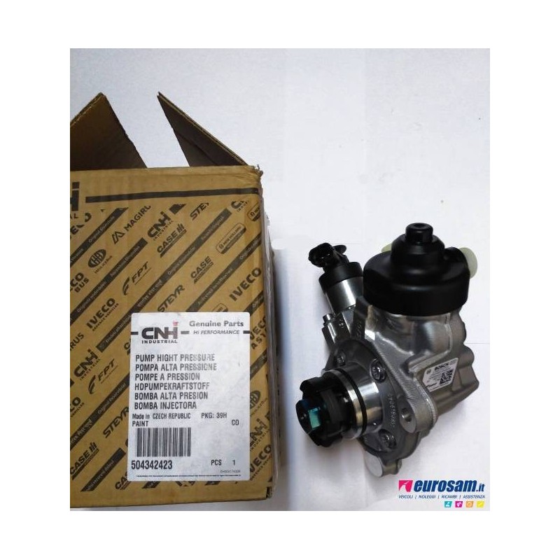 pompa alta pressione carburante originale per autocarro iveco 50434...