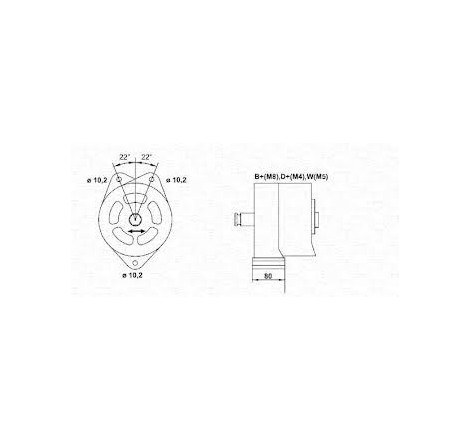 alternatore motore 24v -...