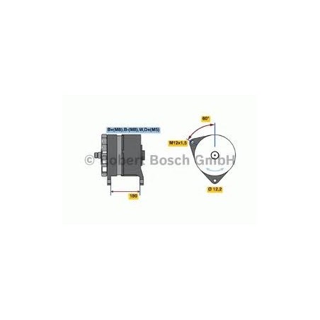 alternatore motore 24v - 140a autocarro scania