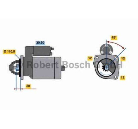 motorino di avviamento 24v...