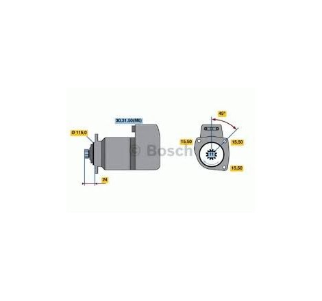 motorino di avviamento 24v...