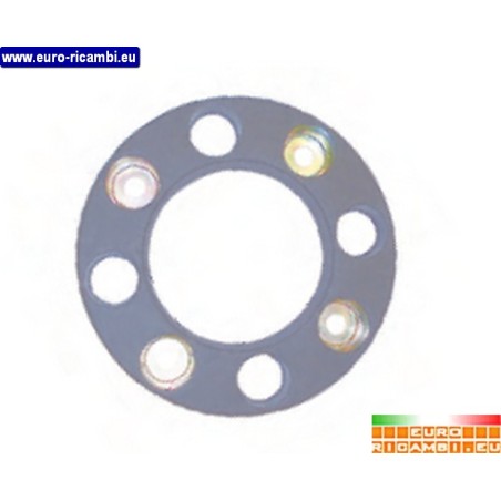 anello coprimozzo aperto acciaio inox  8 fori iveco eurocargo