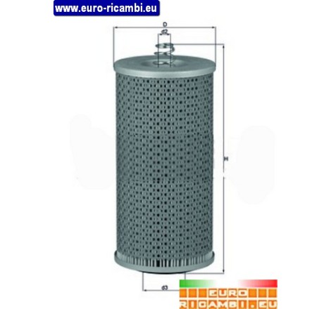 filtro olio per motore man