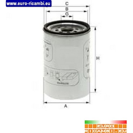 cartuccia prefiltro combustibile originale per autocarro iveco: stralis euro5