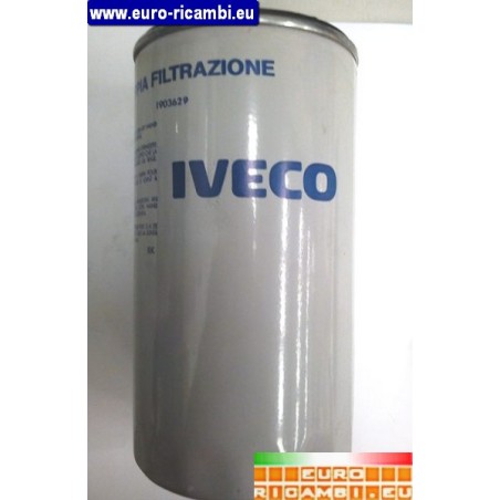 filtro olio motore originale per autocarro iveco: 190.48