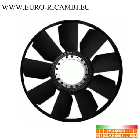 ventola radiatore raffreddamento motore iveco eurotrakker stralis