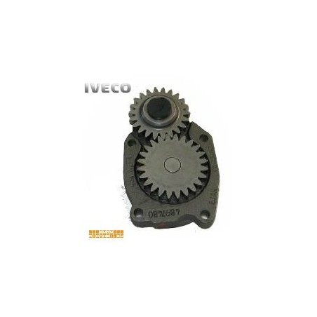 pompa olio motore originale iveco - tector - f4ae0481 - 4 cilindri