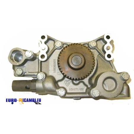 pompa olio motore originale iveco - 8040.25/45 eurocargo - 40 dent i/allumin.