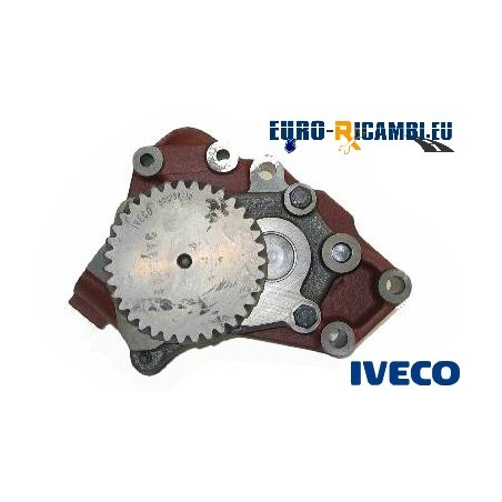 pompa olio motore originale  iveco - 8220.02 - 170.20/190.20 - posteriore