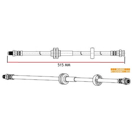 tubi freno anteriori fiat ducato,peugeot boxer,citroen jumper