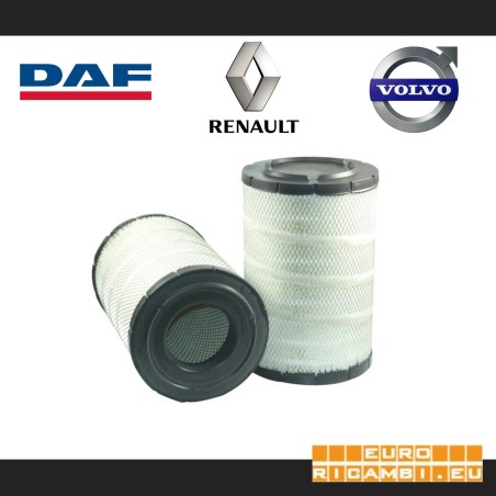 filtro aria motore daf/renault/volvo