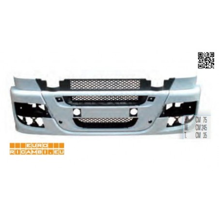 paraurti anteriore iveco stralis 2007 as 2013 hi-way as primer