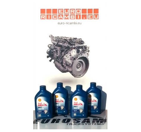 OLIO MOTORE SHELL HELIX HX7 10W-40 DIESEL 1 LT