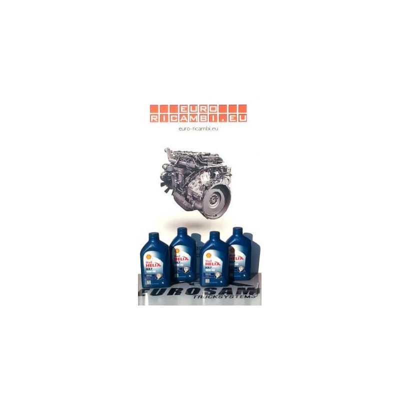 OLIO MOTORE SHELL HELIX HX7 10W-40 DIESEL 1 LT