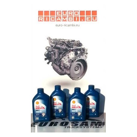 OLIO MOTORE SHELL HELIX HX7 10W-40 DIESEL 1 LT