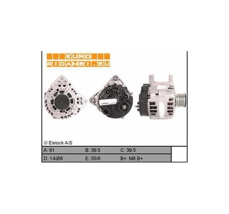 ALTERNATORE ORIGINALE VALEO RENAULT KANGOO-MEGANE-MODUS-CLIO