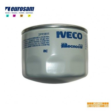 filtro olio originale per autocarro iveco