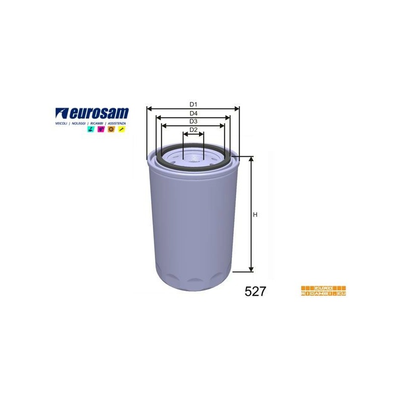 FILTRO OLIO IVECO DAILY III