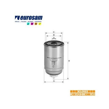 PREFILTRO GASOLIO PER AUTOCARRO IVECO:CARGO - TECH - STAR - TRAKKER