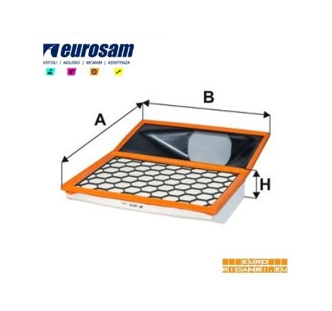 FILTRO ARIA PER IVECO DAILY 2.3 HPI EURO5 MODELLO 2012