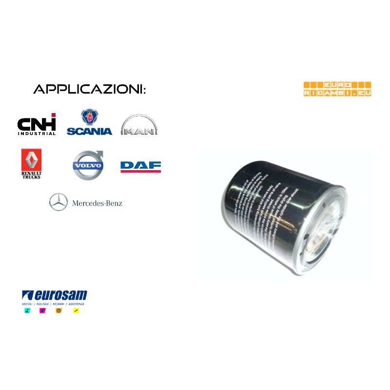 FILTRO ESSICCATORE ARIA PER IVECO,MAN,MERCEDES,RENAULT,DAF,SCANIA,VOLVO - ORIGINALE KNORR