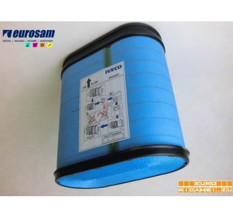 FILTRO ARIA PER IVECO TECTOR RESTYLING EURO4 ANNO 2006 -ORIGINALE