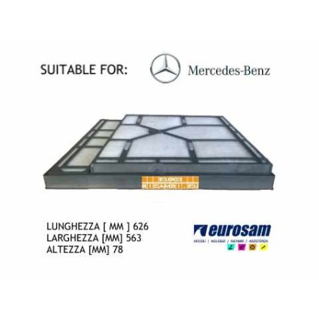 FILTRO ARIA MERCEDES ACTROS/ACTROS MP2/AXOR 2