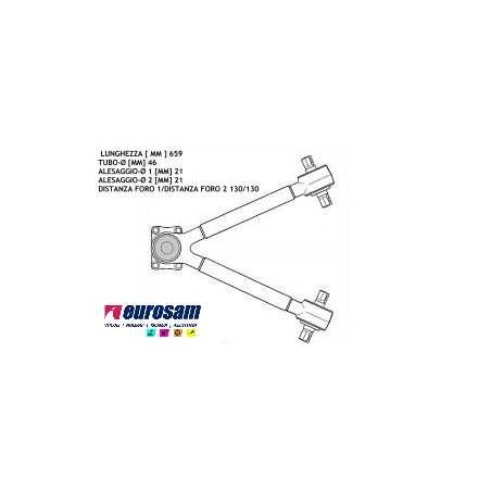 TRAPEZIO DI REAZIONE PER IVECO EUROCARGO TECTOR