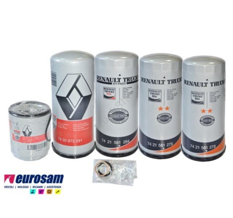 KIT FILTRI RENAULT MAGNUM/KERAX/PREMIUM - ORIGINALE