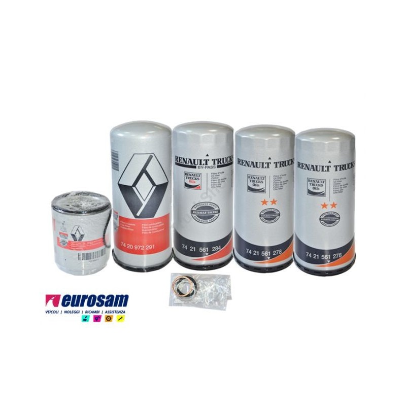 KIT FILTRI RENAULT MAGNUM/KERAX/PREMIUM - ORIGINALE