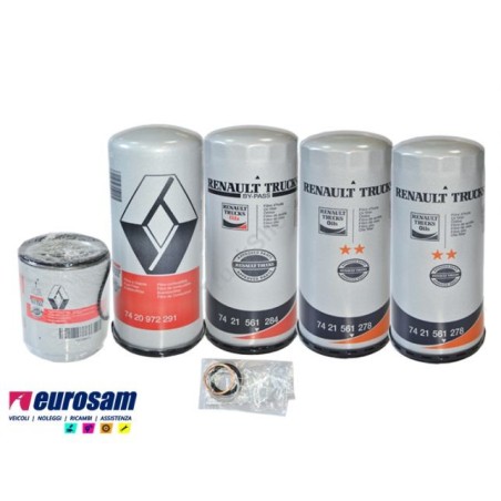 KIT FILTRI RENAULT MAGNUM/KERAX/PREMIUM - ORIGINALE